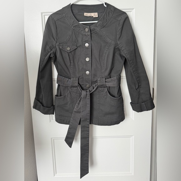 DKNY Military-Style Cargo Jacket Size Small - Picture 1 of 6